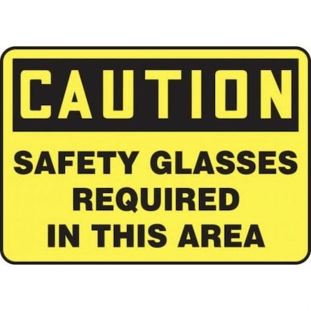 Accuform OSHA CAUTION Safety Sign SAFETY MPPE794XT MPPE794XT